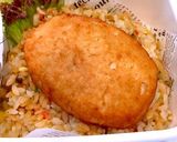 5月25日 豆腐ハンバーグ 炒飯 詰め方作り方2写真