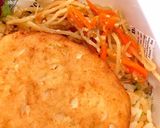 5月25日 豆腐ハンバーグ 炒飯 詰め方作り方3写真