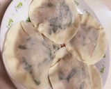 春巻きの具リメイク☆餃子の皮で円盤揚げ作り方1写真