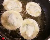 春巻きの具リメイク☆餃子の皮で円盤揚げ作り方2写真