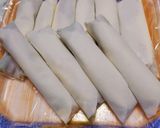 包んで揚げ焼き♪鶏ササミとチーズの春巻き作り方15写真
