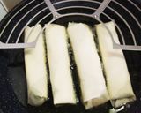 包んで揚げ焼き♪鶏ササミとチーズの春巻き作り方17写真