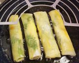 包んで揚げ焼き♪鶏ササミとチーズの春巻き作り方18写真