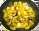 厚揚げなす玉ねぎ★めんつゆカレー炒め煮作り方5写真