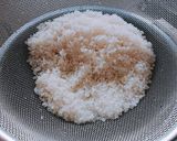 お酒の〆に♥️ホタテと舞茸の炊き込みご飯作り方1写真
