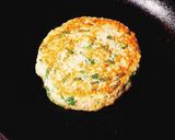 青ジソたっぷり♥️チキンハンバーグ♪作り方4写真