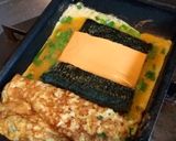 カレー味　卵焼き【男飯】作り方3写真