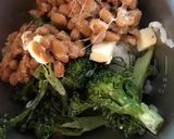納豆とブロッコリーのマヨご飯作り方2写真