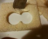 キャラ弁♪おしりたんてい♪サンドイッチ作り方2写真