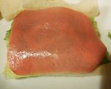 キャラ弁♪おしりたんてい♪サンドイッチ作り方4写真