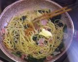 いちいち茹でない ポパイエッグパスタ作り方9写真