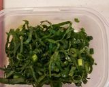 フライパンで簡単 薬味乗せ 焼き鳥風作り方3写真