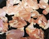 フライパンで簡単 薬味乗せ 焼き鳥風作り方4写真