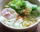 ｍ簡単！半熟卵とレタスの塩ラーメン作り方5写真
