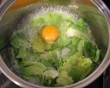 ｍ簡単！半熟卵とレタスの塩ラーメン作り方4写真