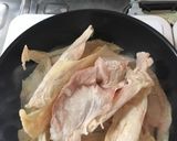 鶏皮甘酢作り方2写真