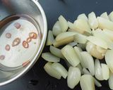 キャンプで使える「らっきょう塩焼きそば」作り方2写真