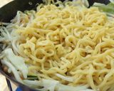 キャンプで使える「らっきょう塩焼きそば」作り方4写真