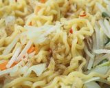 キャンプで使える「らっきょう塩焼きそば」作り方7写真