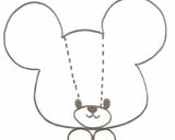 くまのがっこう♡ジャッキー キャラ弁作り方1写真