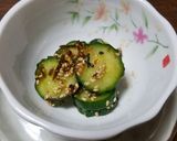 きゅうりの塩昆布和えゴマ油風味作り方5写真