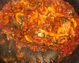 出汁が美味！鯖缶でトマト煮作り方7写真