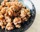 そぼろと2種のナムルの4色丼作り方1写真