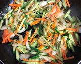 簡単！野菜たっぷりチャプチェもどき！作り方3写真