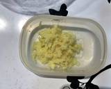 鶏そぼろトロロ丼作り方1写真