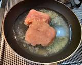 鶏そぼろトロロ丼作り方3写真