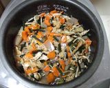 ワラビの炊き込みご飯作り方3写真