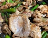ニンニクの芽と豚肉のタレ炒め作り方5写真