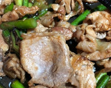ニンニクの芽と豚肉のタレ炒め作り方5写真