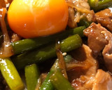 ニンニクの芽と豚肉のタレ炒め作り方6写真