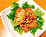 火を使わない油淋鶏【唐揚げ缶詰】作り方5写真