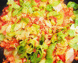 弁当冷凍OK!さっぱりトマたまツナ炒め作り方3写真