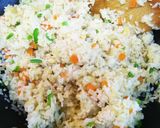 子供も食べられる♪辛さ控えめカレー炒飯♪作り方6写真