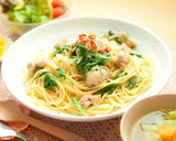 鶏肉と水菜の和風パスタ⁂お手軽簡単作り方8写真