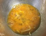 チーズカレー風味の炒り卵作り方1写真