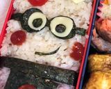 小学生☆ミニオン弁当♡作り方2写真