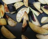 ★なすびとペンネのミートソースチーズ焼き作り方1写真