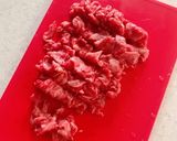 牛肉とごぼうの炒め煮作り方3写真