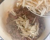 牛肉とごぼうの炒め煮作り方6写真