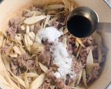 牛肉とごぼうの炒め煮作り方7写真