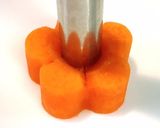 人参の飾り切り カワイイお花作り方5写真