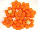 人参の飾り切り カワイイお花作り方8写真