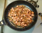 ウィンナー炊き込みご飯・パクチーを添えて作り方3写真