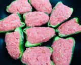 簡単！粉無し！剥がれないピーマンの肉詰め作り方4写真