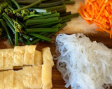 ご飯お酒に合う【わらびとお揚げのサッと煮作り方2写真