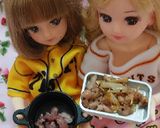 リカcサイズ♡青柳頑張れ豚骨醤油ラーメン作り方7写真
